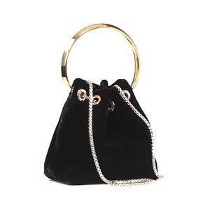 Jimmy Choo Bon Bon Velvet Mini Bag